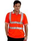 Orange Hi vis Polo shirts.
