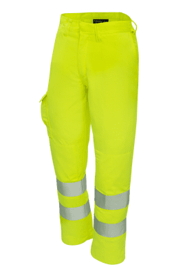 PROCARM TR270 HI VIS YELLOW TROUSERS