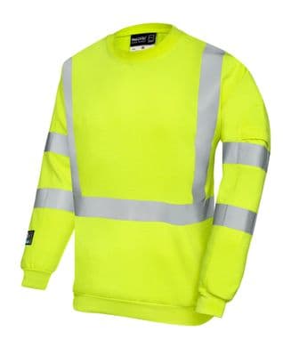 PROGARM  5626 HI VIS Yellow Sweatshirt