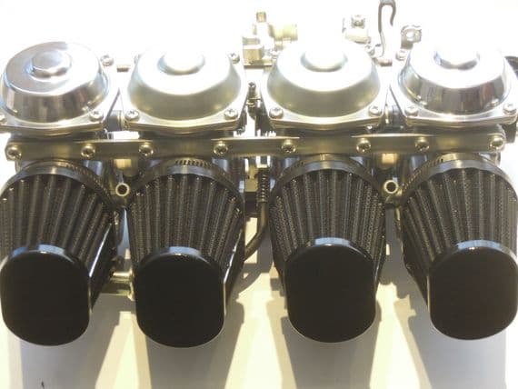 Air Filter Pods 51-54mm (Set of 4 in Black)