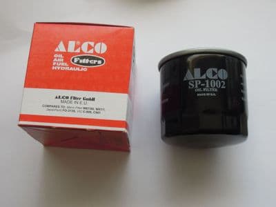 Alco  Black spin on Oil Filter (Equivalent to K&N 303)