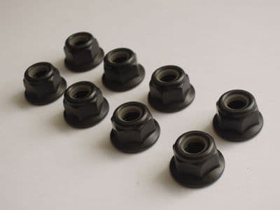 Exhaust header Nuts  8mm Self locking  Nuts