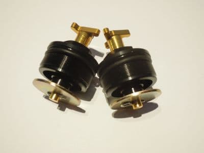 Fork Top Adjusters 43mm (Pair) Black/Gold XJRPFC01