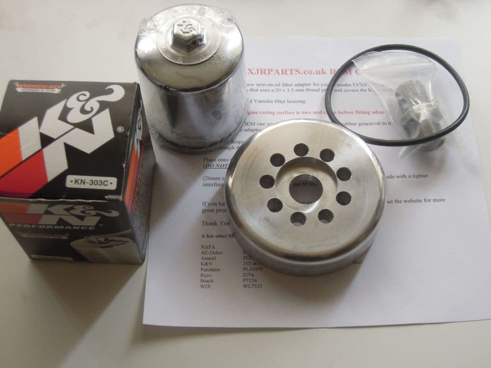 Oil Filter Conversion Kits XJRPOF001
