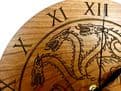 House Targaryen Cherry Clock