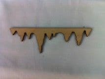 Icicles Fairy Hobbit Elf House Craft Accessory Pack of 5