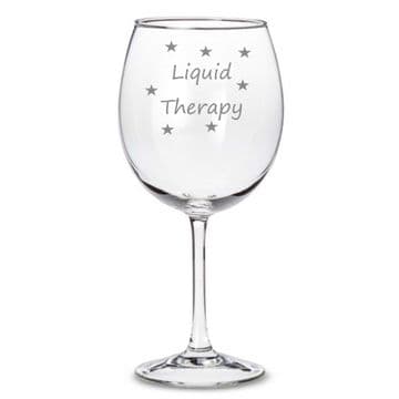 Liquid Therapy Wine Glass