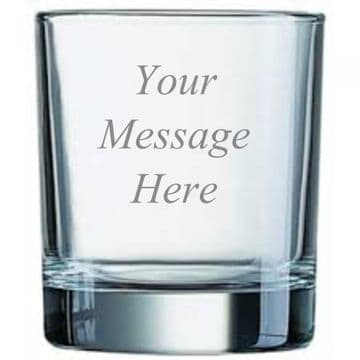 Personalised Engraved Whisky Tumbler