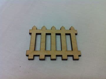 Picket Fence Fairy Hobbit Elf House Craft Accessory Pack of 10