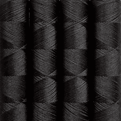 044 Black Ebony - Pure Silk - Embroidery Thread