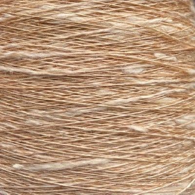 16s Lea Viscose Flax Slub - New Sand - 300g cone