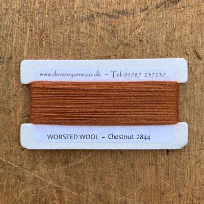 2844 Chestnut - Worsted Wool - Embroidery Thread