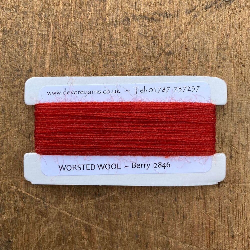 2846 Berry - Worsted Wool - Embroidery Thread