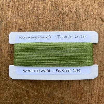 2859 Pea Green - Worsted Wool - Embroidery Thread