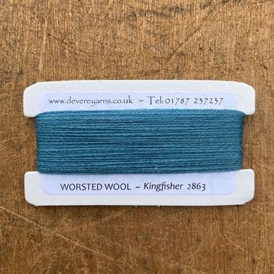 2863 Kingfisher - Worsted Wool - Embroidery Thread