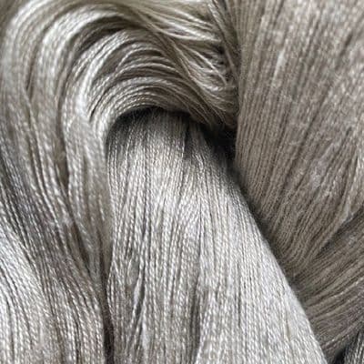 30/2 Viscose Dupion - Grey - 200g Cone