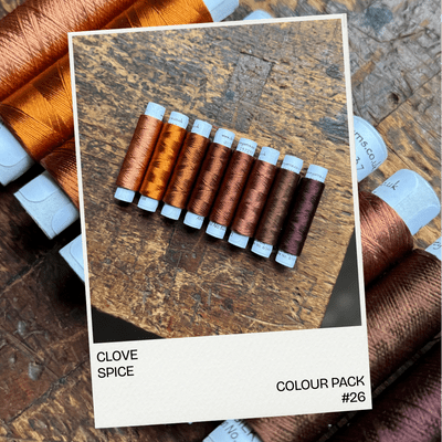 CLOVE SPICE -  Shade card colour pack - Row 26