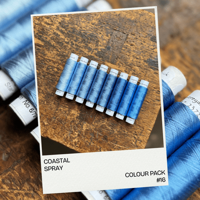 COASTAL SPRAY -  Shade card colour pack - Row 16