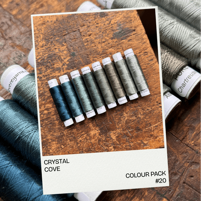 CRYSTAL COVE -  Shade card colour pack - Row 20