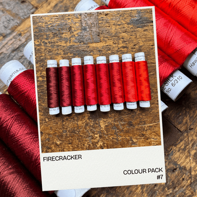 FIRECRACKER -  Shade card colour pack - Row 7