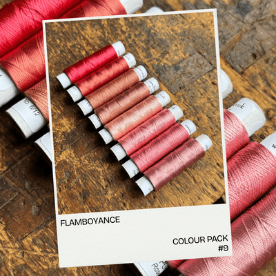 FLAMBOYANCE -  Shade card colour pack - Row 9