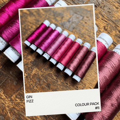 GIN FIZZ -  Shade card colour pack - Row 11