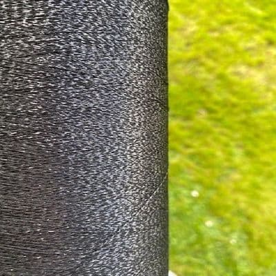 Lurex - Cosmic Black - 1000m cop  0.05mm