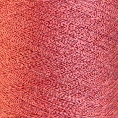 Melange Combed Cotton - Strawberry Pink - 250g Cone