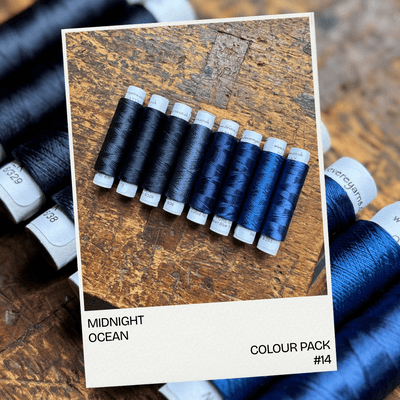 MIDNIGHT OCEAN -  Shade card colour pack - Row 14