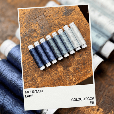 MOUNTAIN LAKE -  Shade card colour pack - Row 17