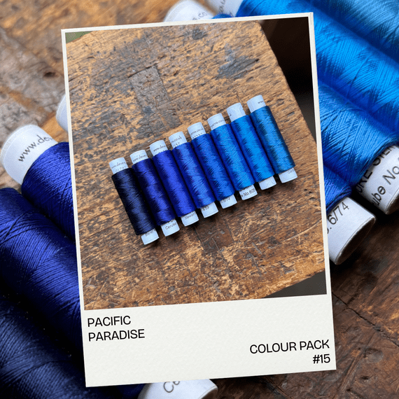PACIFIC PARADISE -  Shade card colour pack - Row 15