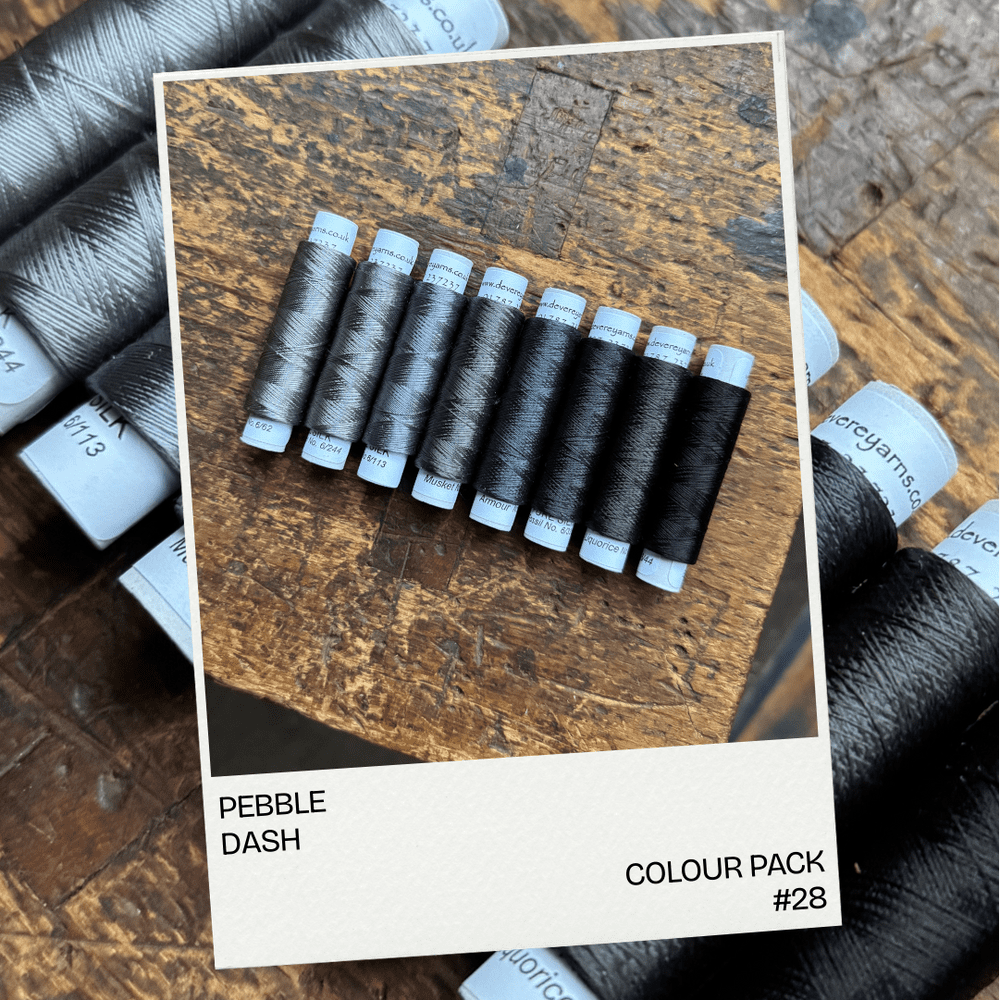 PEBBLE DASH - Shade card colour pack - Row 28