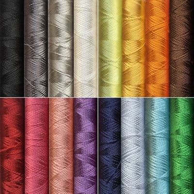Shop: Pure Silk threads by Colour