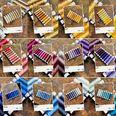 Shop: Shade card colour packs by row