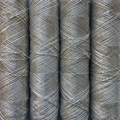 Sterling Silver Metallic Thread 25m 0.20mm