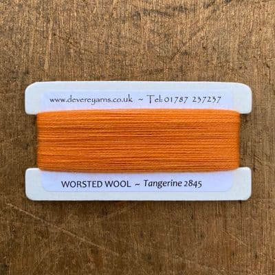 Tangerine 2845 - Worsted Wool - Embroidery Thread
