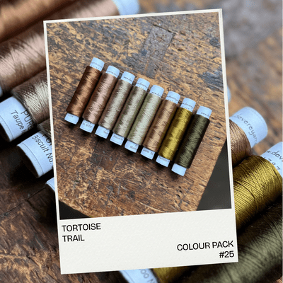 TORTOISE TRAIL -  Shade card colour pack - Row 25