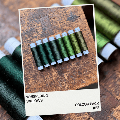 WHISPERING WILLOWS -  Shade card colour pack - Row 22