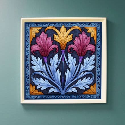 Art Nouveau Majesty : Art Nouveau Inspired Print