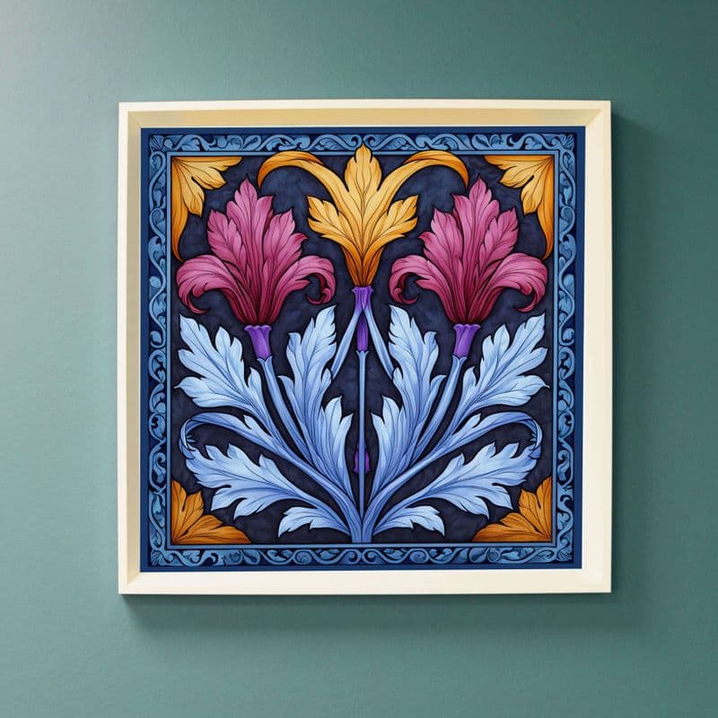 Art Nouveau Majesty : Art Nouveau Inspired Print