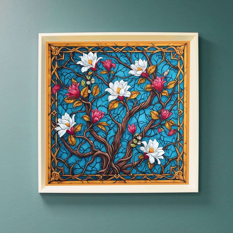 Botanical Rhapsody : Art Nouveau Inspired Print