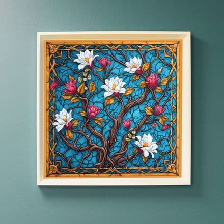 Botanical Rhapsody : Art Nouveau Inspired Print