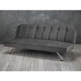 Brighton Sofa Bed In Grey velvet