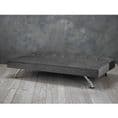 Brighton Sofa Bed In Grey velvet