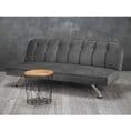 Brighton Sofa Bed In Grey velvet