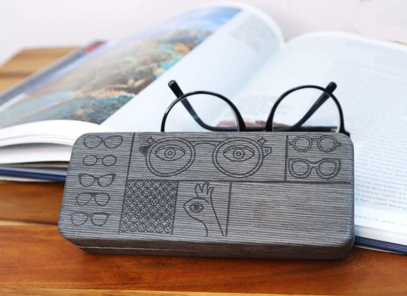 Brown Oblong Spectacle Case