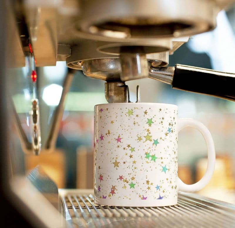 Colourful Stars Ceramic 11oz Mug