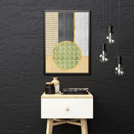 Contemporary Abstract Geometric Art print No 4