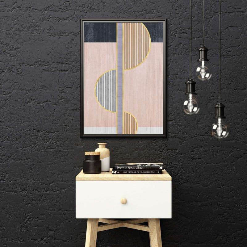 Contemporary Abstract Geometric Art print No1