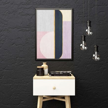 Contemporary Abstract Geometric Art print No2